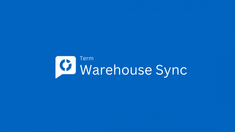 Warehouse Sync